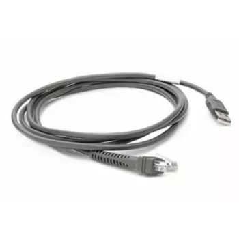 Cavo seriale Zebra CBA-U21-S07ZBR nero 2,1 m USB EAS