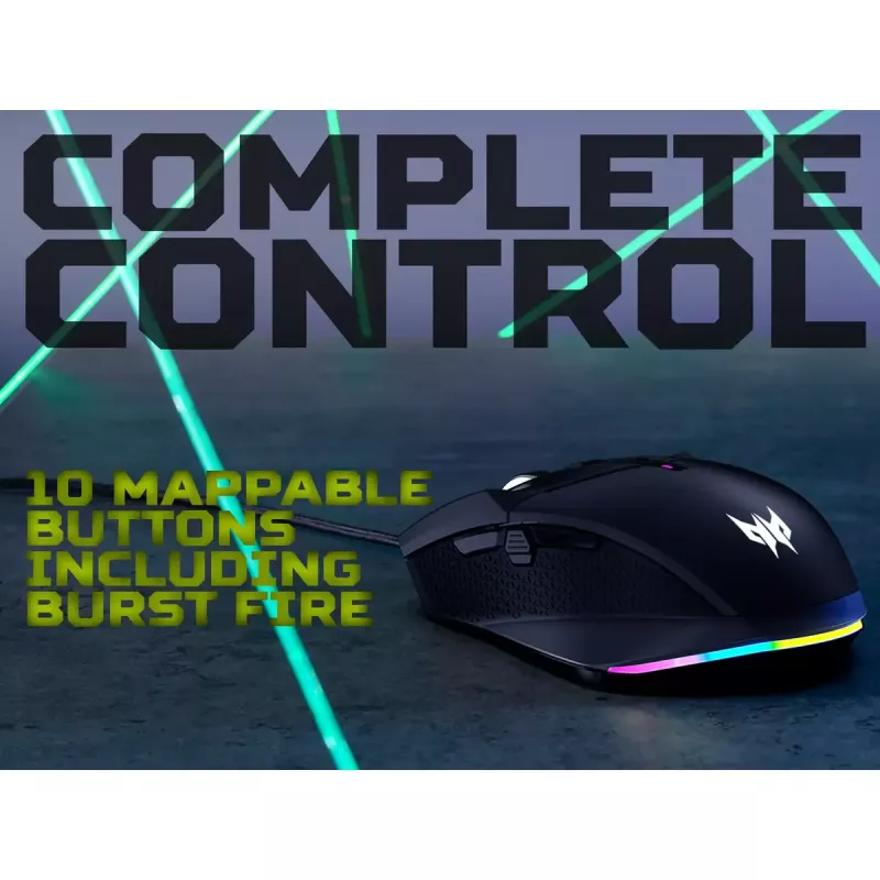 Mouse da gaming Acer Predator Cestus 335