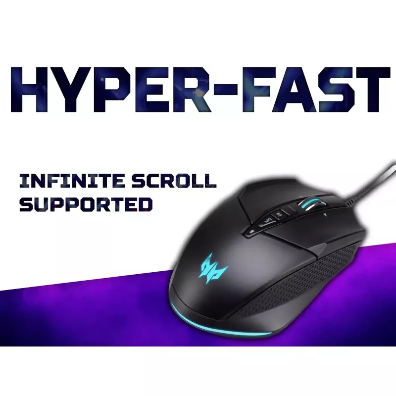 Mouse da gaming Acer Predator Cestus 335