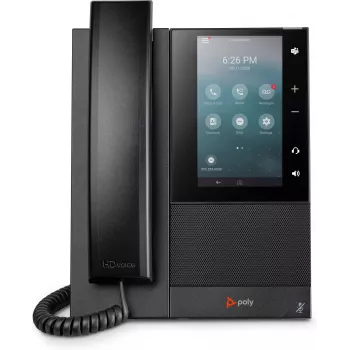 HP Poly CCX 500 Telefono business media con Open SIP e PoE