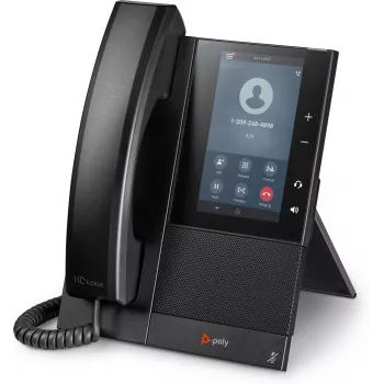 HP Poly CCX 500 Telefono business media con Open SIP e PoE