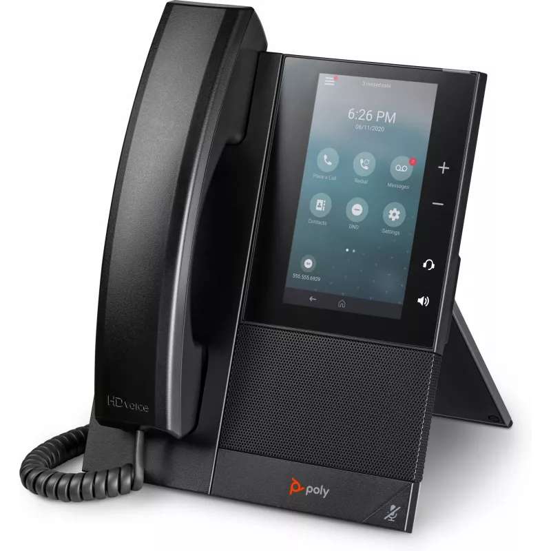 HP Poly CCX 500 Telefono business media con Open SIP e PoE