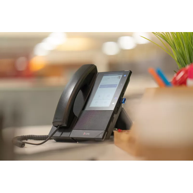 HP Poly CCX 500 Telefono business media con Open SIP e PoE