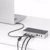 StarTech.com Cavo USB4 50cm (1.6ft), cavo USB-C certificato USB-IF, 40Gbps, 240W Power Delivery PD 3.1 EPR, 8K 60Hz, cavo trasferimento dati USB Type-C, compatibile con porte Thunderbolt/USB 3.2