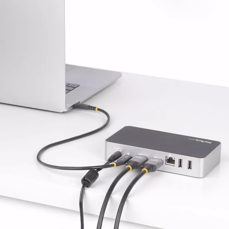 StarTech.com Cavo USB4 50cm (1.6ft), cavo USB-C certificato USB-IF, 40Gbps, 240W Power Delivery PD 3.1 EPR, 8K 60Hz, cavo trasferimento dati USB Type-C, compatibile con porte Thunderbolt/USB 3.2