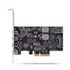 StarTech.com Scheda USB PCIe 5 porte, USB 3.2 10 Gbit/s, scheda PCI Express con 4 porte USB-C, 1 porta USB-A interna, scheda controller USB PCIe, Windows/macOS/Linux