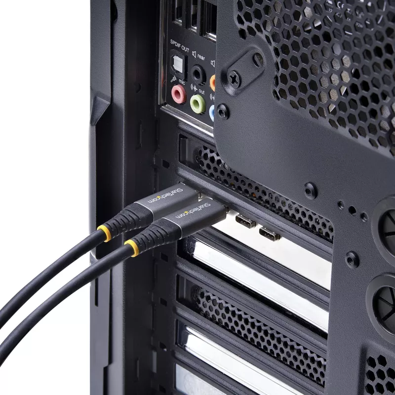 StarTech.com Scheda USB PCIe 5 porte, USB 3.2 10 Gbit/s, scheda PCI Express con 4 porte USB-C, 1 porta USB-A interna, scheda controller USB PCIe, Windows/macOS/Linux