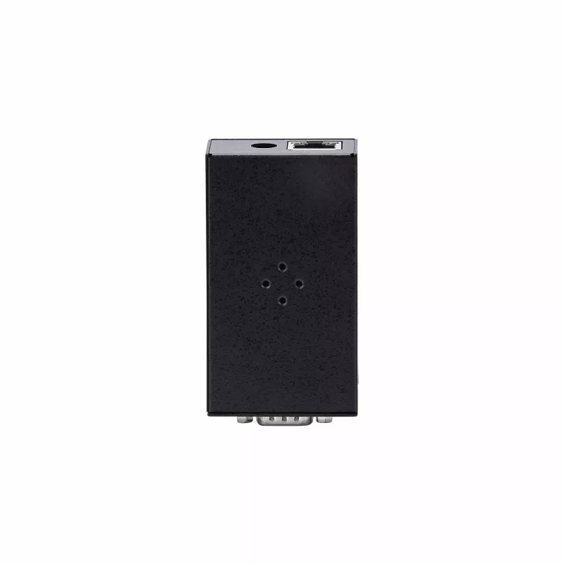 StarTech.com adattatore seriale-Ethernet 1 porta, server seriale IP per dispositivi RS232 remoti, montaggio a parete/guida DIN, case in metallo, convertitore RJ45-LAN-DB9 seriale