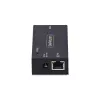 StarTech.com Adattatore seriale-Ethernet 1 porta, server seriale IP PoE 802.3af per dispositivi RS232 remoti, montaggio a parete/guida DIN, convertitore RJ45 LAN-DB9 seriale, TAA