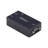 StarTech.com Adattatore seriale-Ethernet 1 porta, server seriale IP PoE 802.3af per dispositivi RS232 remoti, montaggio a parete/guida DIN, convertitore RJ45 LAN-DB9 seriale, TAA