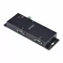 StarTech.com Adattatore seriale-Ethernet 2 porte, server seriale IP per dispositivi RS232 remoti, montaggio a parete/guida DIN, custodia in metallo, convertitore RJ45 LAN-DB9 seriale