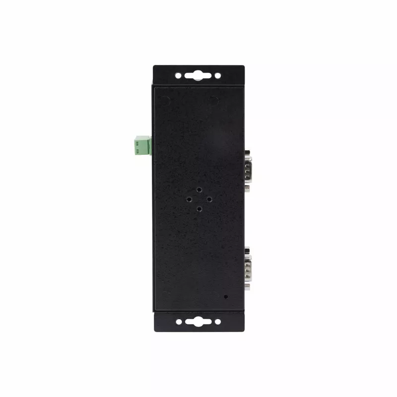 StarTech.com Adattatore seriale-Ethernet 2 porte, server seriale IP per dispositivi RS232 remoti, montaggio a parete/guida DIN, custodia in metallo, convertitore RJ45 LAN-DB9 seriale