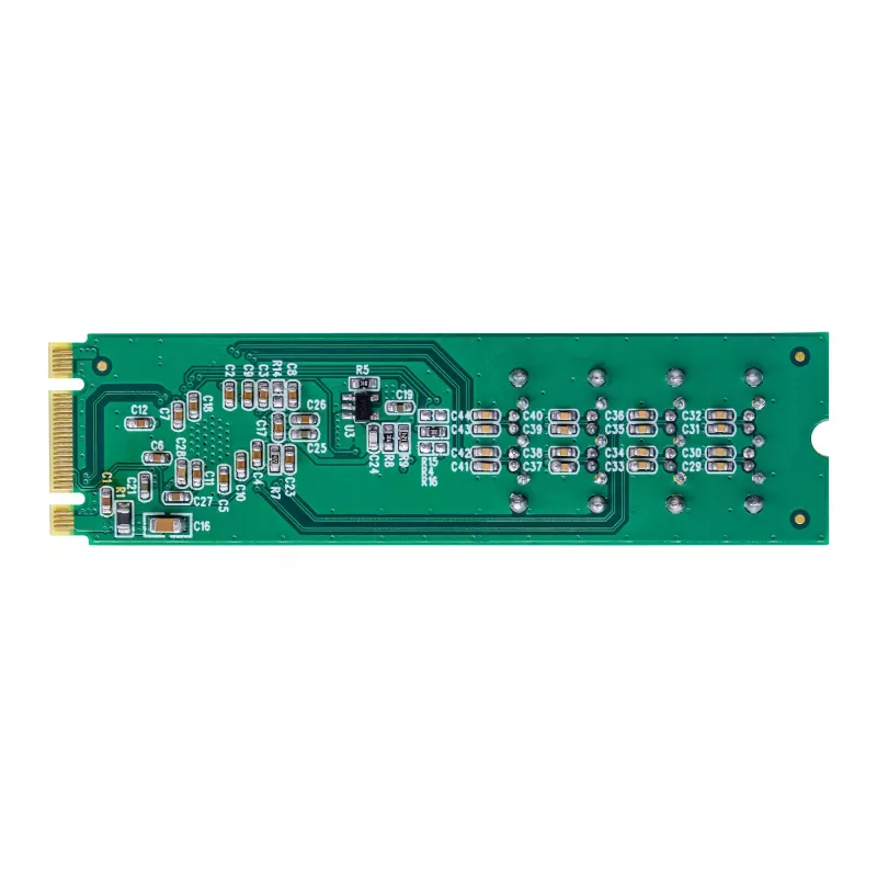 StarTech.com Scheda adattatore M.2-SATA 4 porte, scheda di espansione M.2 PCIe 3.0-SATA per HDD/SSD, chipset ASM1064, M.2 NVMe a 4x HDD/SSD per Windows/macOS/Linux
