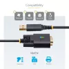 StarTech.com Cavo adattatore USB-seriale 2m, mantenimento COM, viti/dadi sostituibili, USB-A a DB9 RS232, IC FTDI, protezione ESD, Windows/macOS/Linux