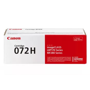Toner Canon Cartridge 072 H 5648C002 2500 pagine Nero
