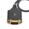 StarTech.com cavo adattatore USB-seriale 1ft (30cm), ritenzione COM, dadi/viti sostituibili, USB-A a DB9 RS232, IC FTDI, protezione ESD, Windows/macOS/Linux