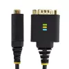 StarTech.com cavo adattatore USB-seriale 1ft (30cm), ritenzione COM, dadi/viti sostituibili, USB-A a DB9 RS232, IC FTDI, protezione ESD, Windows/macOS/Linux