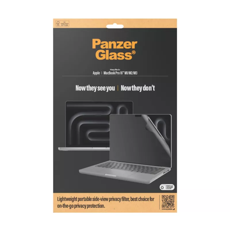 Pellicola protettiva PanzerGlass Dual Privacy MacBook Pro 16