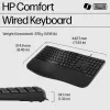 HP 485 Comfort tastiera con filo full-size USB a membrana con poggiapolsi