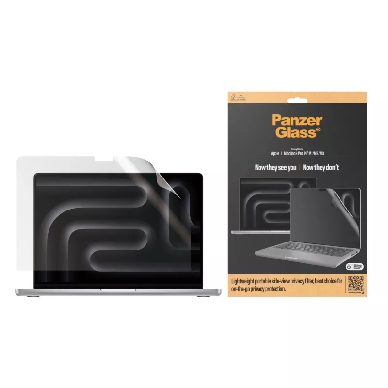 Protezione schermo PanzerGlass Dual Privacy MacBook Pro 14