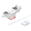 Cavo di rete Intellinet 791311 modulo keystone piatto rosso RJ-45