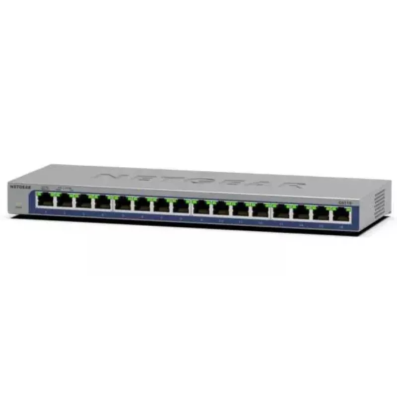 NETGEAR GS116 unmanaged L2 Gigabit Ethernet (10/100/1000) nero