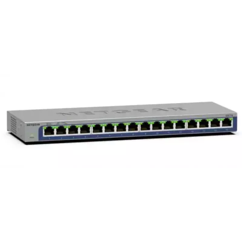 NETGEAR GS116 unmanaged L2 Gigabit Ethernet (10/100/1000) nero