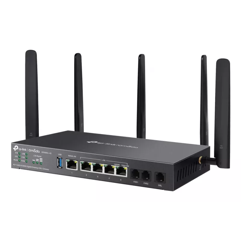 TP-Link Omada DR3650V-4G router wireless Gigabit Ethernet dual-band (2,4 GHz / 5 GHz) nero
