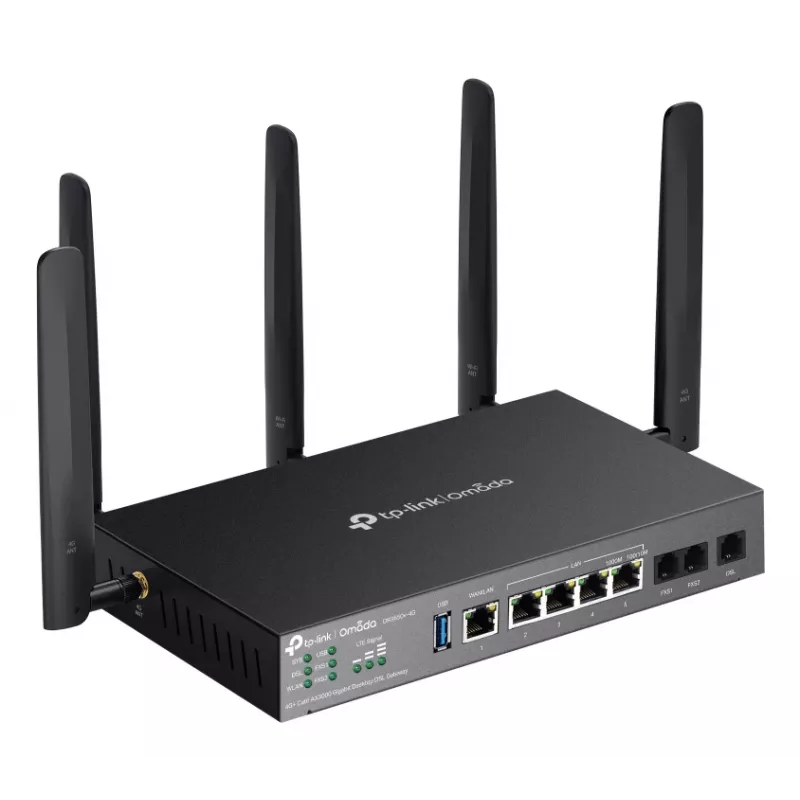 TP-Link Omada DR3650V-4G router wireless Gigabit Ethernet dual-band (2,4 GHz / 5 GHz) nero