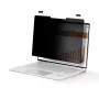 StarTech.com pellicola privacy flip-over 14 inch 16:9 con touch, filtro antiriflesso, protezione per monitor laptop con riduzione della luce blu del 51%
