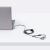 StarTech.com lucchetto universale per laptop 2 m, cavo di sicurezza per notebook compatibile con Noble Wedge/Nano/K-Slot, cavo di chiusura con chiave, antifurto, cavo in acciaio al carbonio resistente al taglio