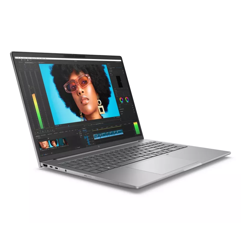 HP ZBook 8 G1i 16 A3ZU1ET workstation mobile, Intel Core Ultra 7 265H vPro, 16 pollici WQUXGA (3840x2400) IPS 500 nit, 64 GB RAM, 2 TB SSD, NVIDIA RTX 500 Ada, Wi-Fi 7, Windows 11 Pro, grigia