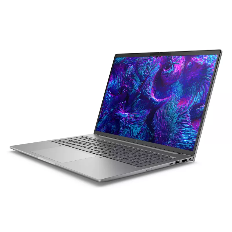 HP ZBook 8 G1i 16 A3ZU1ET workstation mobile, Intel Core Ultra 7 265H vPro, 16 pollici WQUXGA (3840x2400) IPS 500 nit, 64 GB RAM, 2 TB SSD, NVIDIA RTX 500 Ada, Wi-Fi 7, Windows 11 Pro, grigia