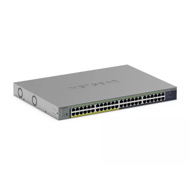 NETGEAR GS748PP Gigabit Ethernet (10/100/1000) unmanaged Power over Ethernet (PoE) grigio