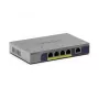 NETGEAR GS105PP Gigabit Ethernet (10/100/1000) unmanaged Power over Ethernet (PoE) desktop/parete grigio