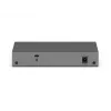 NETGEAR GS105PP Gigabit Ethernet (10/100/1000) unmanaged Power over Ethernet (PoE) desktop/parete grigio