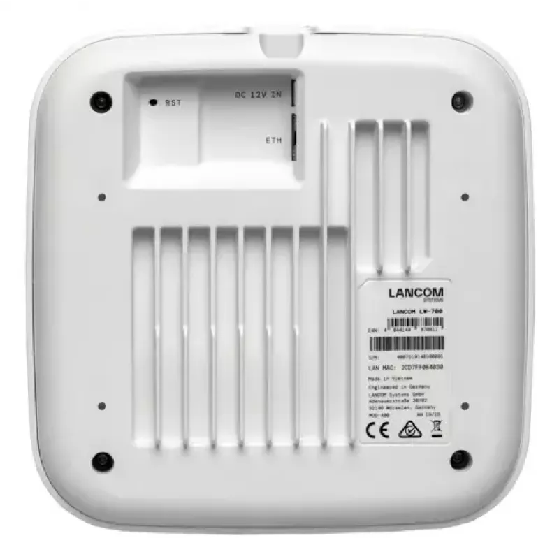 Wireless Access Point Lancom LANCOM LW-700 — Dualband 2,4/5 GHz, PoE, Ethernet 2,5 Gbps, sicurezza AES/TKIP/WEP