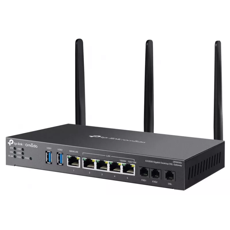 TP-Link Omada DR3220v-4G router WLAN Gigabit Ethernet Dual-Band (2,4 GHz / 5 GHz) nero