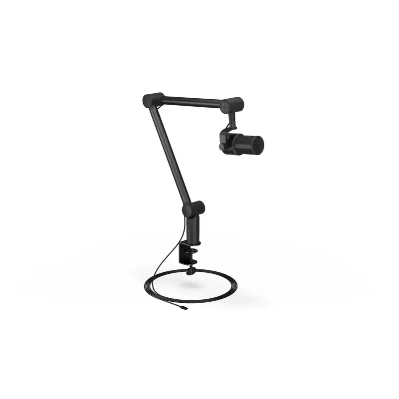 Microfono per PC ENDORFY Solum Studio — USB cablato, 24-Bit/96 kHz, 20–20000 Hz, supporto da tavolo regolabile, controlli touch, uscita cuffie, nero
