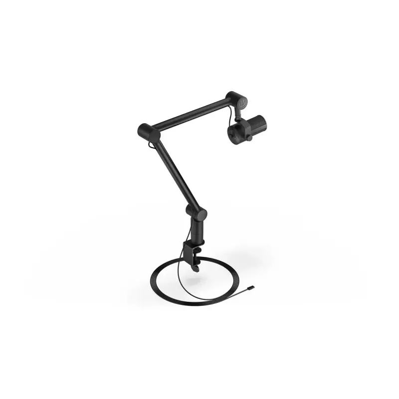 Microfono per PC ENDORFY Solum Studio — USB cablato, 24-Bit/96 kHz, 20–20000 Hz, supporto da tavolo regolabile, controlli touch, uscita cuffie, nero