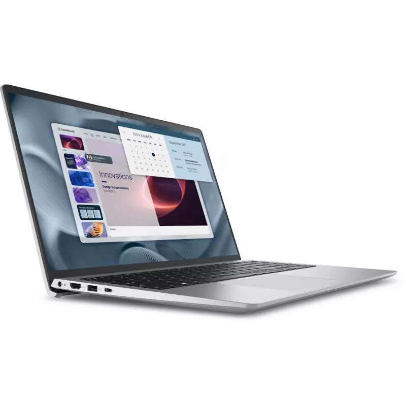 Dell Pro 15 Essential PV15250 notebook, Intel Core i7-1355U, 15,6 pollici Full HD 1920 x 1080 IPS 120 Hz, 16 GB DDR5, 512 GB SSD NVMe, Intel Iris Xe Graphics, Wi-Fi 6, Windows 11 Pro, argento