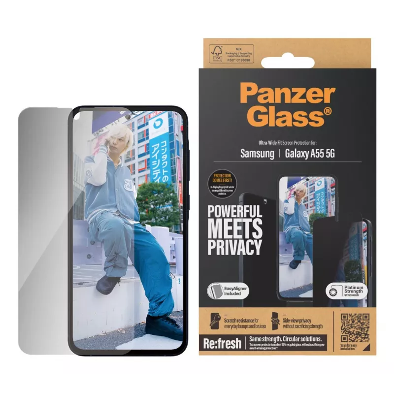 PanzerGlass P7358 protezione display/retro per cellulare pellicola privacy Samsung 1 pz.