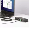 StarTech.com 5G7AINDRM-USB-A-HUB hub interfacce USB 3.2 Gen 1 (3.1 Gen 1) Type-B 5000 Mbit/s nero