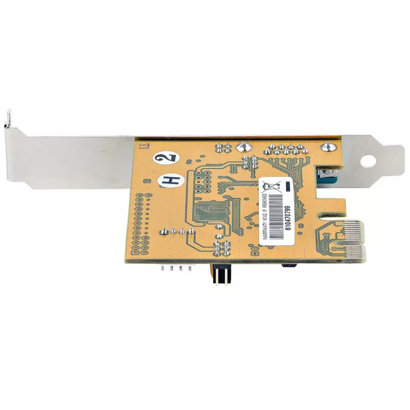 Scheda seriale PCI Express StarTech.com, scheda interfaccia seriale PCIe a RS232 (DB9), scheda seriale PC con UART 16C1050, staffe standard o low-profile, COM retention, Windows e Linux
