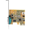 Scheda seriale PCI Express StarTech.com, scheda interfaccia seriale PCIe a RS232 (DB9), scheda seriale PC con UART 16C1050, staffe standard o low-profile, COM retention, Windows e Linux