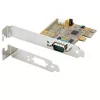 Scheda seriale PCI Express StarTech.com, scheda interfaccia seriale PCIe a RS232 (DB9), scheda seriale PC con UART 16C1050, staffe standard o low-profile, COM retention, Windows e Linux