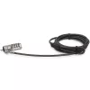 Lucchetto per laptop con cavo StarTech.com 6.5ft (2m) – lucchetto di sicurezza per laptop/desktop con combinazione a 4 cifre per dispositivi/computer/monitor con slot K – cavo d'acciaio rivestito in vinile, portatile e antifurto