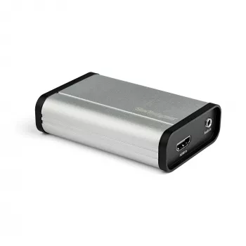 StarTech.com Dispositivo di acquisizione video HDMI a USB-C, 1080p, 60fps – UVC – Acquisizione/streaming live USB 3.0 Type-C esterno – Adattatore registratore audio/video HDMI – Compatibile con USB-C/USB-A/Thunderbolt 3 – TAA