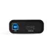 StarTech.com Dispositivo di acquisizione video HDMI a USB-C, 1080p, 60fps – UVC – Acquisizione/streaming live USB 3.0 Type-C esterno – Adattatore registratore audio/video HDMI – Compatibile con USB-C/USB-A/Thunderbolt 3 – TAA