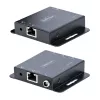 StarTech.com extender HDMI 4K su cavo Ethernet CAT6/CAT5, extender video 4K 30Hz o 1080p 60Hz, HDMI su cavo Ethernet, kit trasmettitore e ricevitore HDMI, telecomando IR